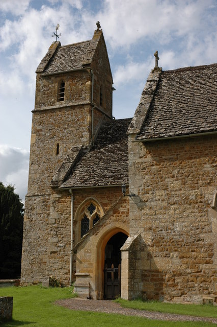 Church tower, Barton-on-the-Heath