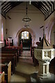 Interior of Barton-on-the-Heath Church