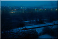 View from house overlooking Colne Valley: Winter