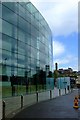 Glass wall, Blue sky