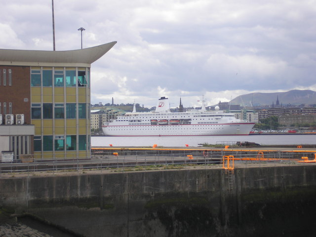 The Deutschland in Leith Docks