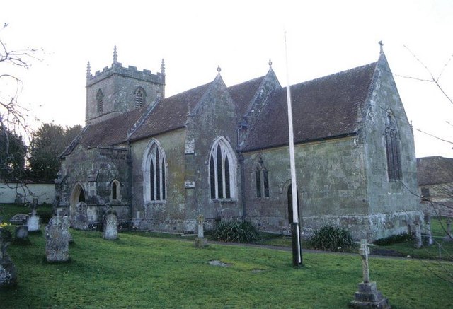 Iwerne Courtney or Shroton: parish church of St. Mary