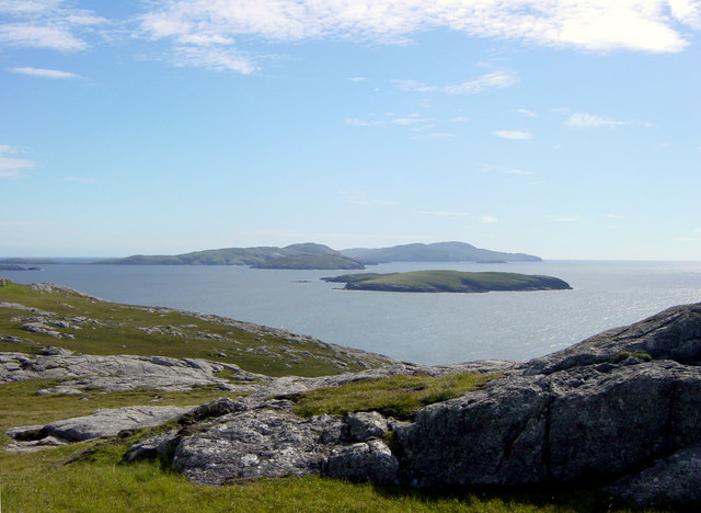 View to South from Bhatarsaigh (Vatersay)