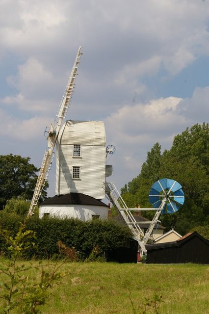 Saxtead Green Post Mill