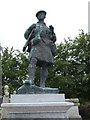 Statue of a Scottish Soldier