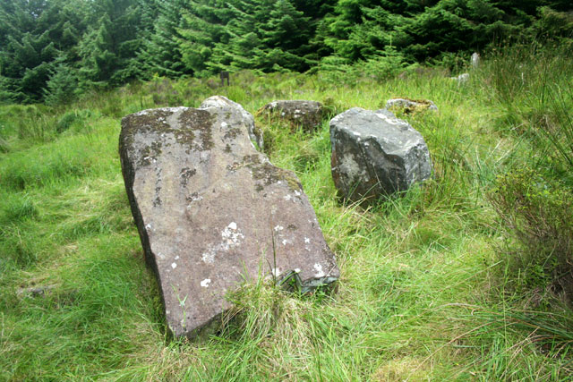 "Double-Horned Cairn" in Ballypatrick Forest 2