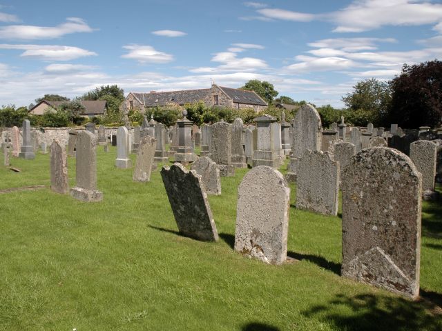 Cemetery in Kirkton of Oyne