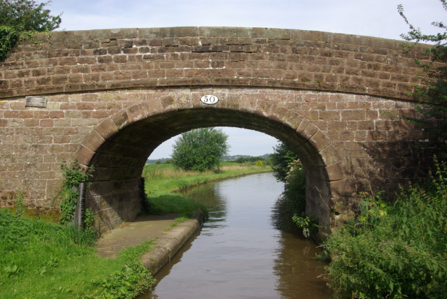 Bridge 50, Shropshire Union Canal