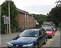 Traffic queue in Holyhead Road on the evening of 01 August, 2007