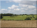 Wycombe Heights Golf Centre and wheat field