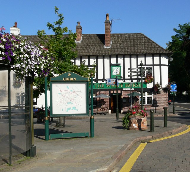 Quorn Village Centre © Mat Fascione cc-by-sa/2.0 :: Geograph Britain ...