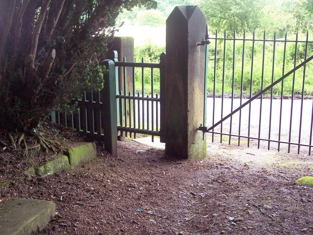 Gates at Whorlton Old Church