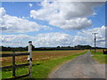 Private Road leading to Shirlowe