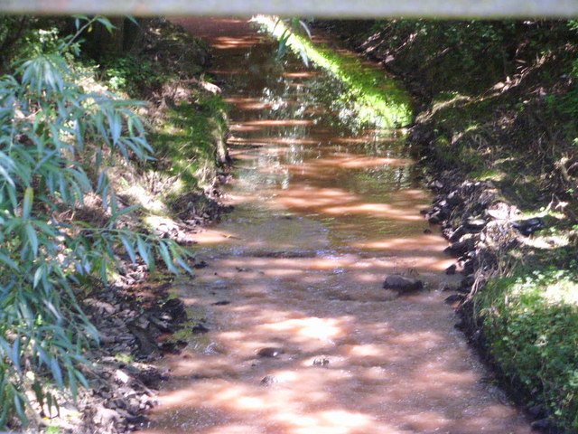 Muddy waterway near to Kinley Farm