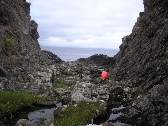 Small Rocky Gorge, round from point