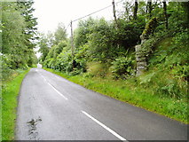 NX5892 : B729 road near Knockgray. by Bob Peace