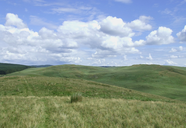 Elenydd Landscape north-east from Esgair... © Roger Kidd cc-by-sa/2.0 ...