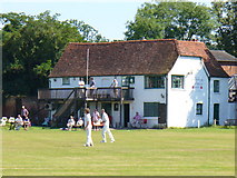 TQ0556 : Ripley Cricket Club by Colin Smith