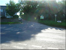 SX0673 : Longstone crossroads by William Bartlett
