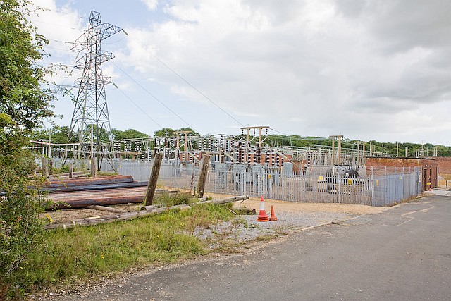 Wootton Common electricity substation