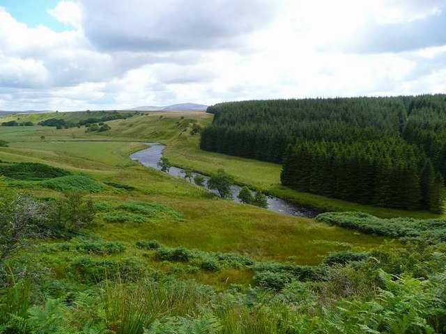 The River Ayr above Sorn
