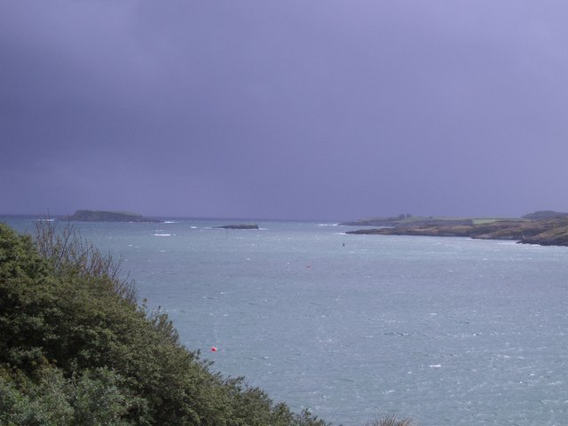 Glandore: the outer harbour and entrance