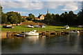 After the flood, Bredon Dock