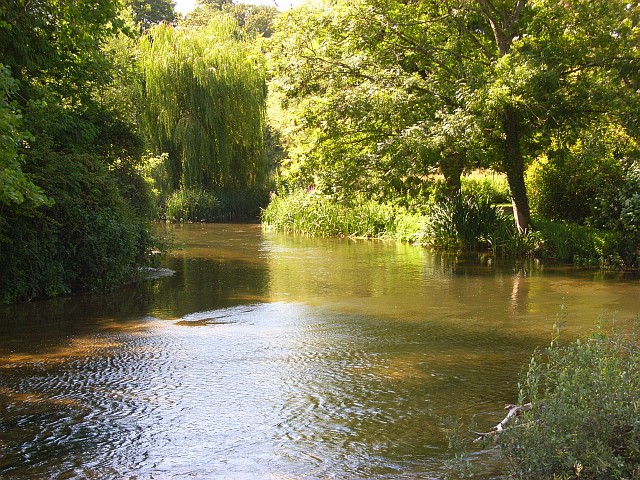 The River Avon, Stratford sub Castle