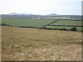 SM8922 : Farmland on Cuffern Mountain by Simon Mortimer