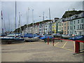 Aberdyfi sea front buildings