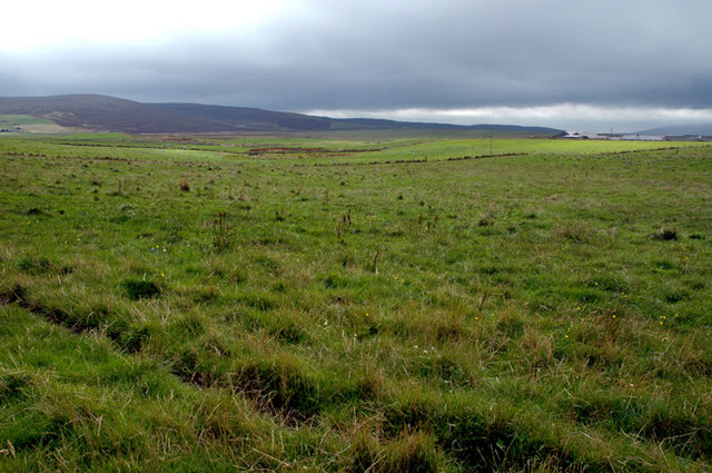 Farmland south of the Lyde road in Harray