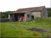 SE8194 : Farm building on the edge of Cropton Forest by Phil Catterall