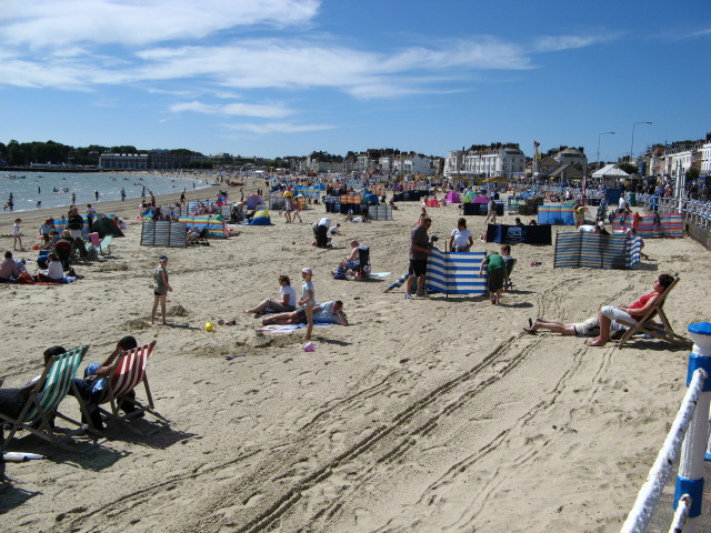 Weymouth Beach On A Hot Summer Day © Brian Cc By Sa20 Geograph 3306