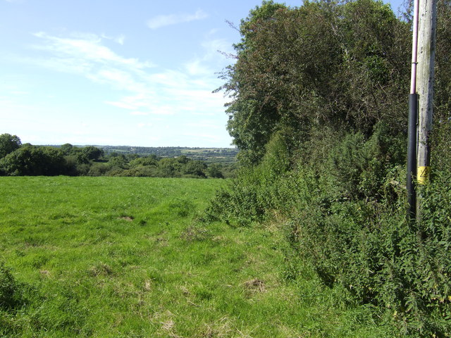 Fields west of Pentlepoir