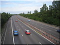 M25 Motorway near Colney Street