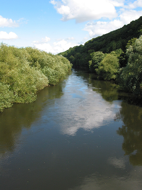 The River Wye from Kerne Bridge - looking NE