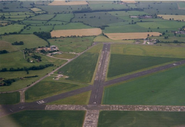 Sleap Airfield from the north