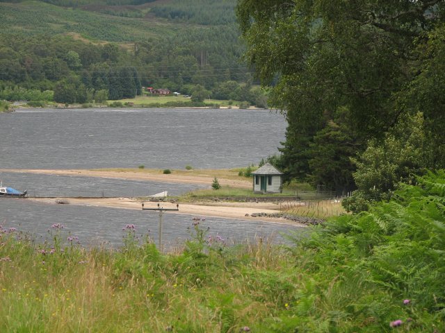 Finnart Lodge peninsula