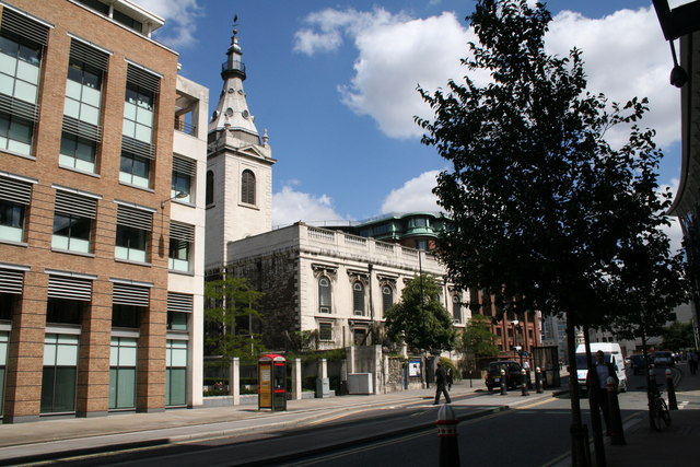 Church of St. Nicholas Cole Abbey,  Queen Victoria Street, London