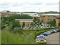 View towards green belt land from Business Park