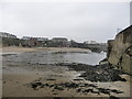NZ3671 : Cullercoats Bay from the beach by R J McNaughton