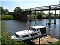 Under the toll bridge