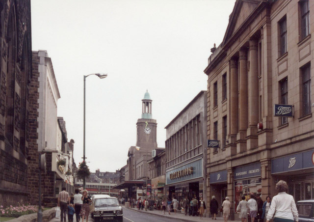 Cambridge Street, Harrogate, 1981 © Anthony Eden :: Geograph Britain ...