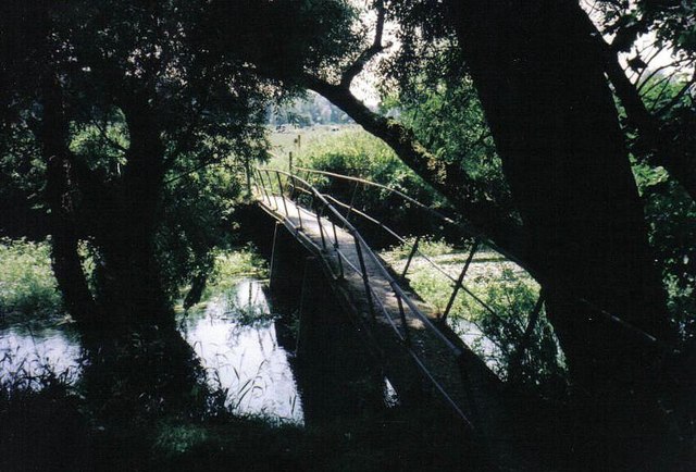 Tarrant Keyneston: bridge over the Stour