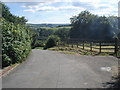 Top of the hill at Kerne Bridge