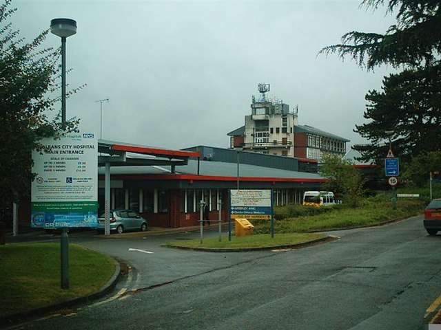 St Albans City Hospital , Waverley Road