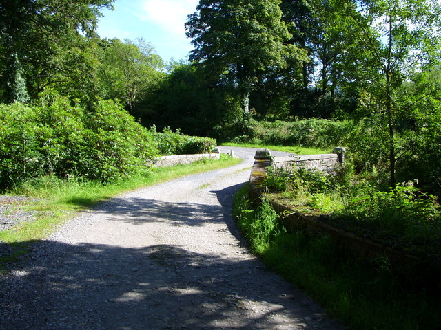 Road leading to Cairnsmore House