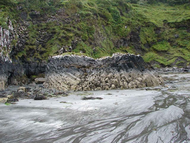 Columnar basalt - Camas Ban