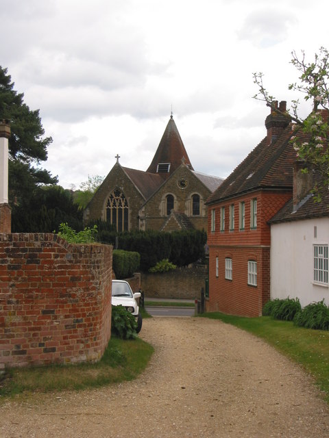 View of Holy Trinity Church, Bramley