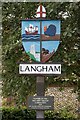 Langham Village Sign